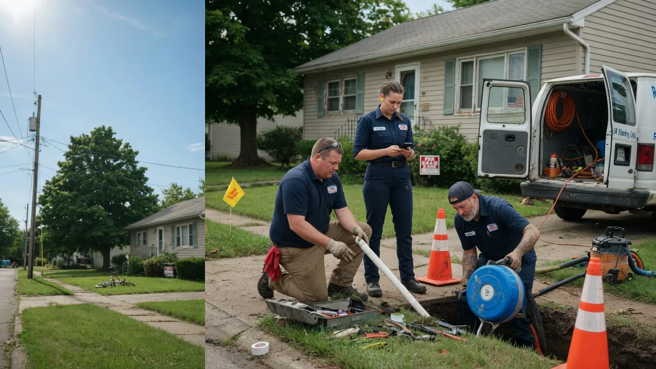 Sewer Line Repair in Huletts Landing, NY near me